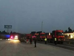 高速全力保障天明電廠大件設(shè)備運(yùn)輸安全過(guò)境