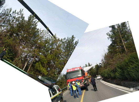 大件運(yùn)輸受阻，負(fù)責(zé)人合力清障