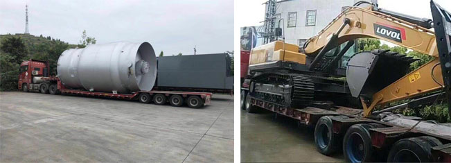 大型壓路機(jī)、挖掘機(jī)、裝載機(jī)、履帶吊等工程機(jī)械專用運(yùn)輸車